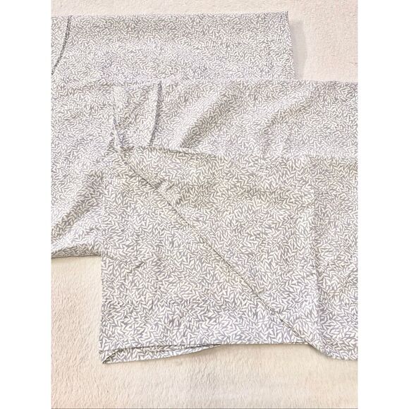 Lauren Ralph Lauren Spencer Leaf Sateen King Pillowcase Set Cotton light blue - Picture 4 of 4